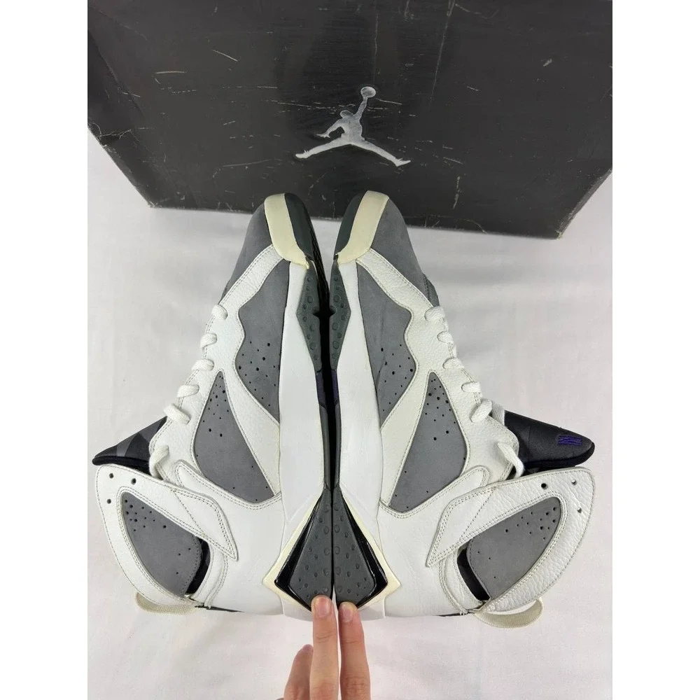 Nike Air Jordan 7 Retro 2006 Flint Sneakers 304775-151 Size 12